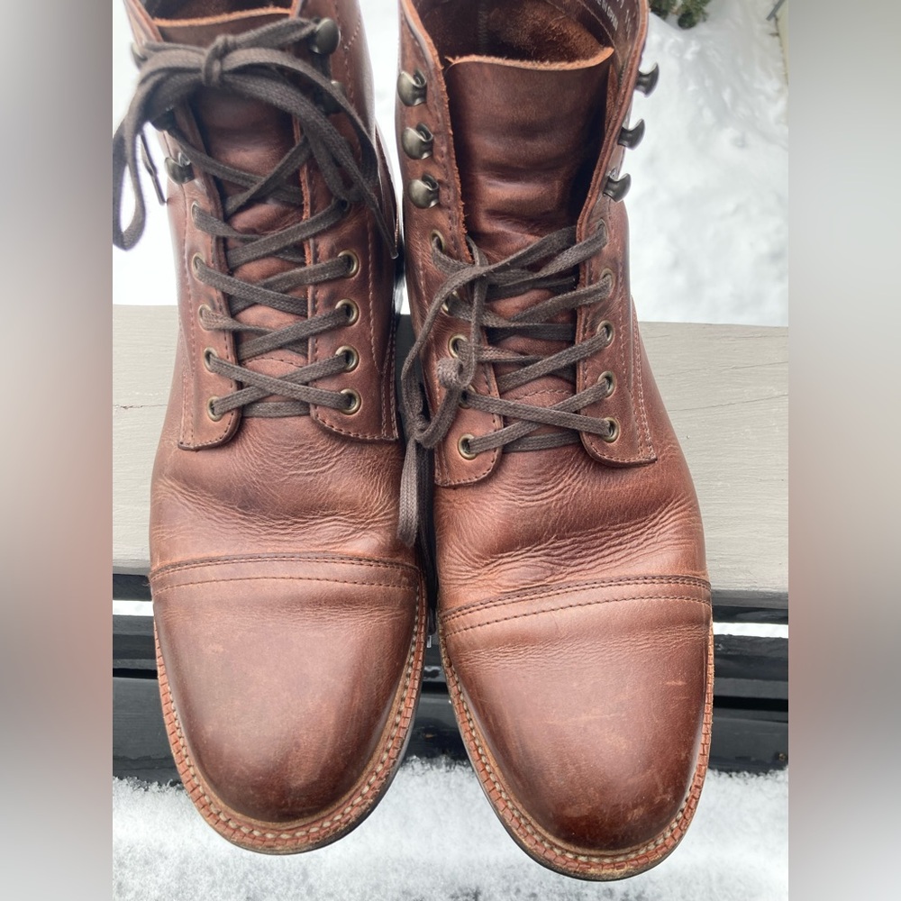 Parkhurst Men’s Brown Leather Boots Size 11.5